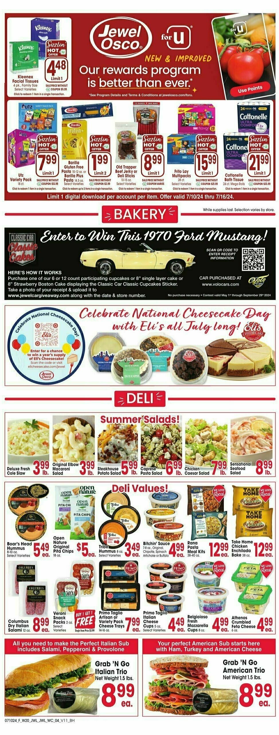 Jewel Osco Weekly Ad from July 10