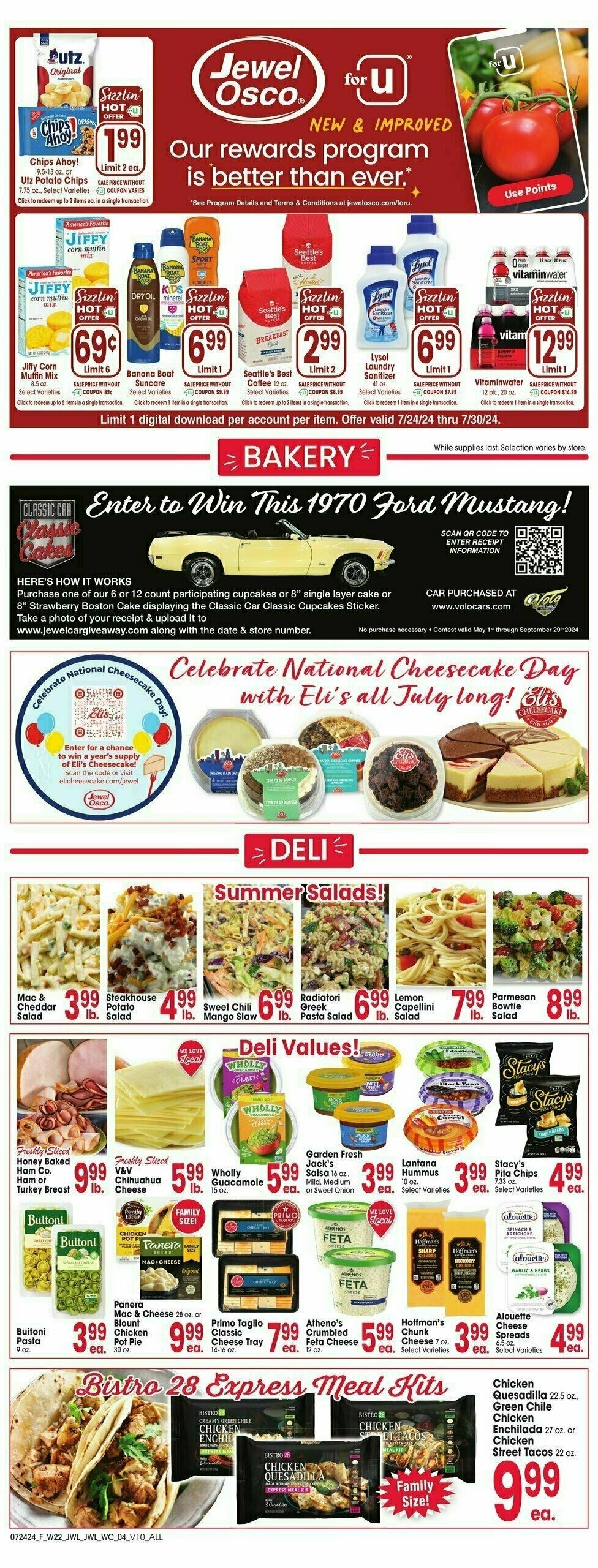 Jewel Osco Weekly Ad from July 24