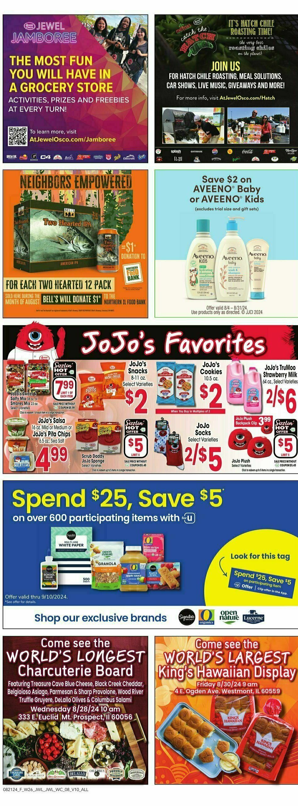 Jewel Osco Weekly Ad from August 21