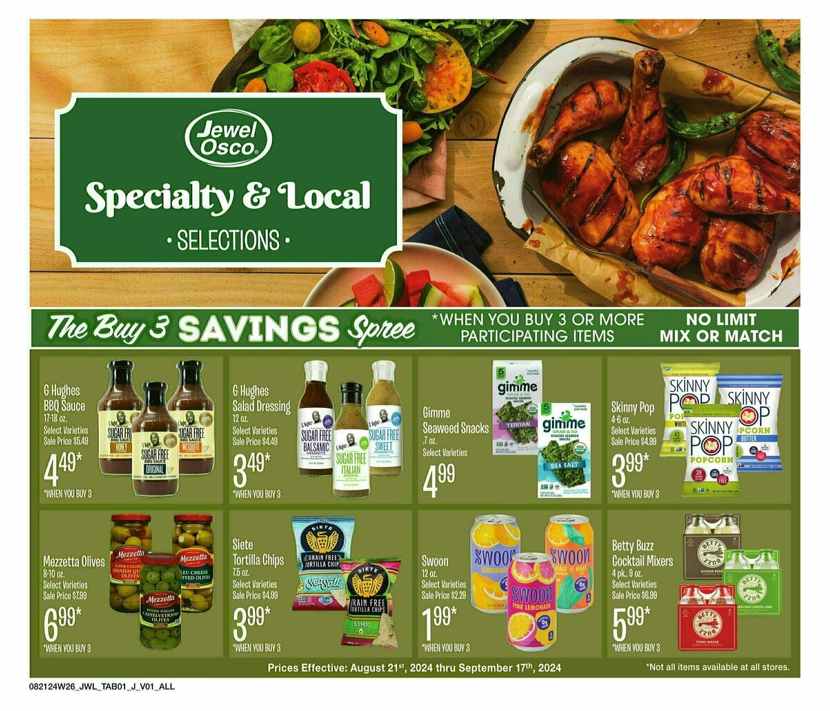 Jewel Osco ORG Weekly Ad from August 21