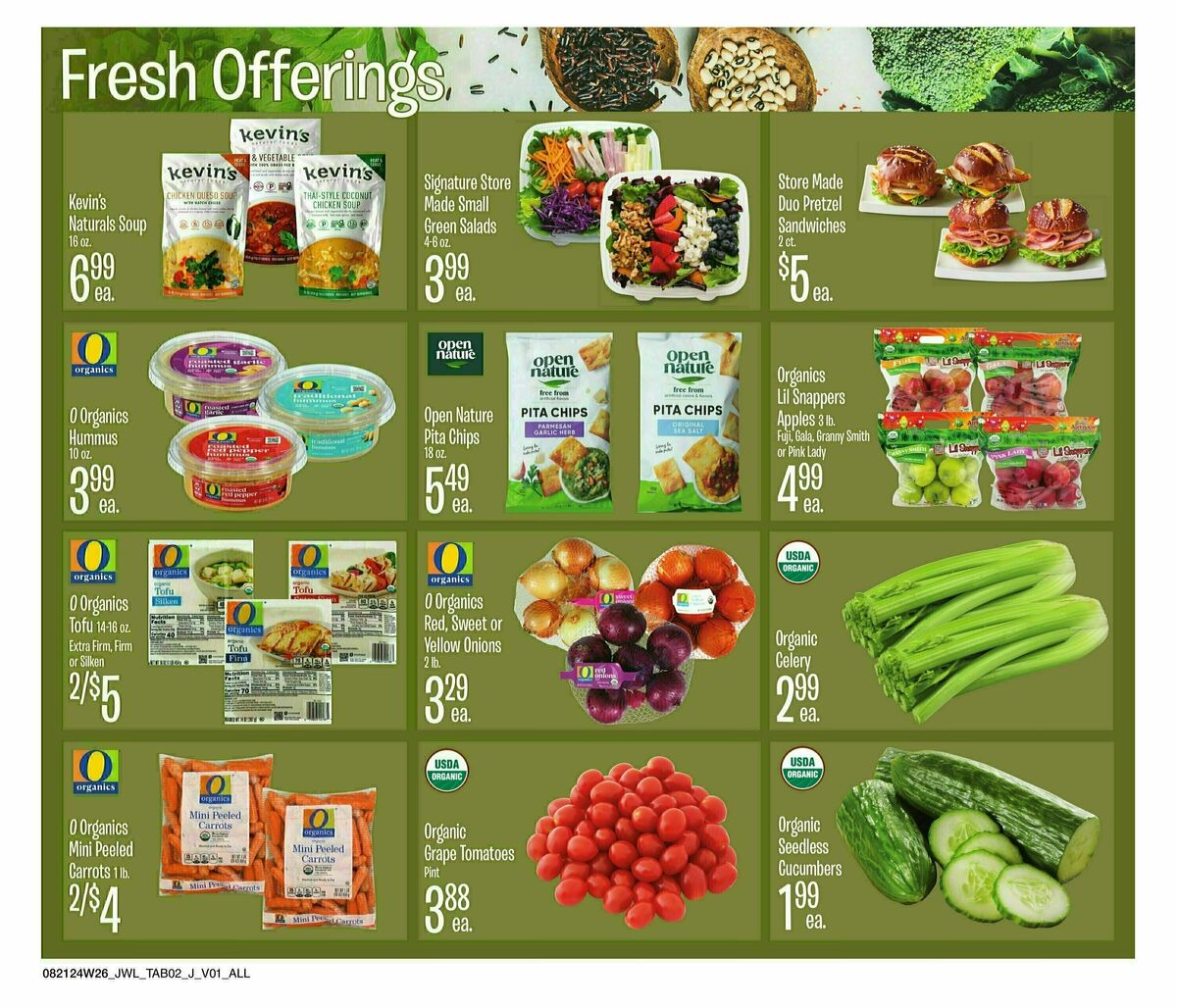 Jewel Osco ORG Weekly Ad from August 21