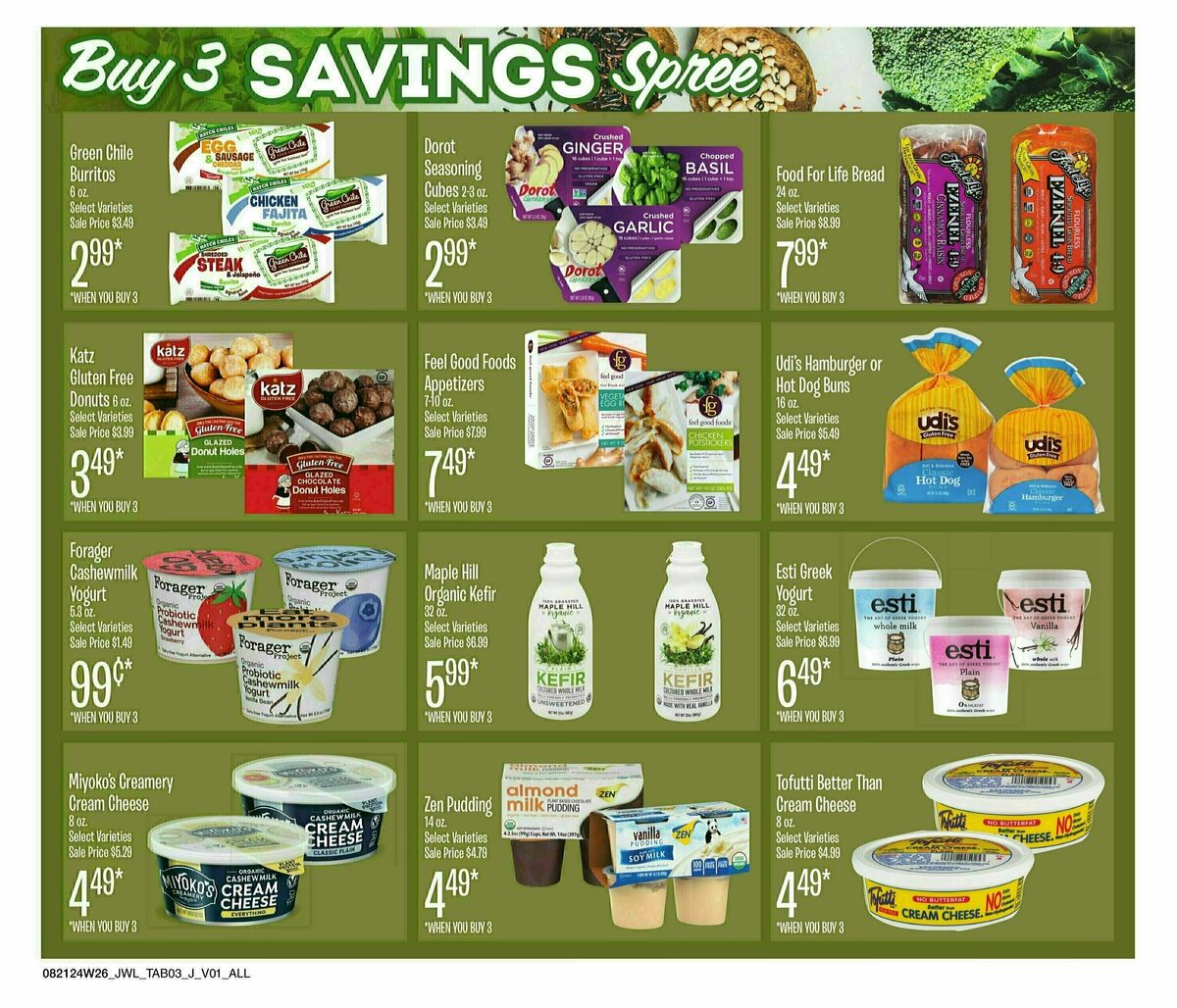 Jewel Osco ORG Weekly Ad from August 21