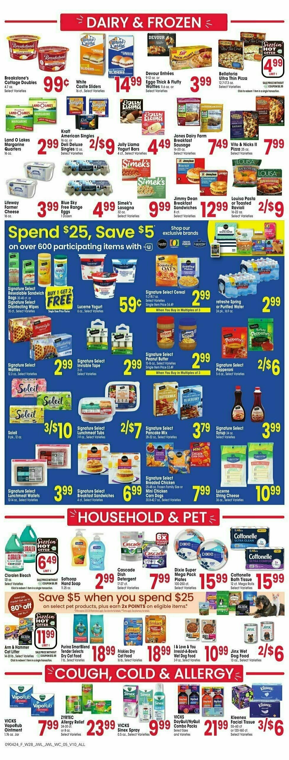 Jewel Osco Weekly Ad from September 4