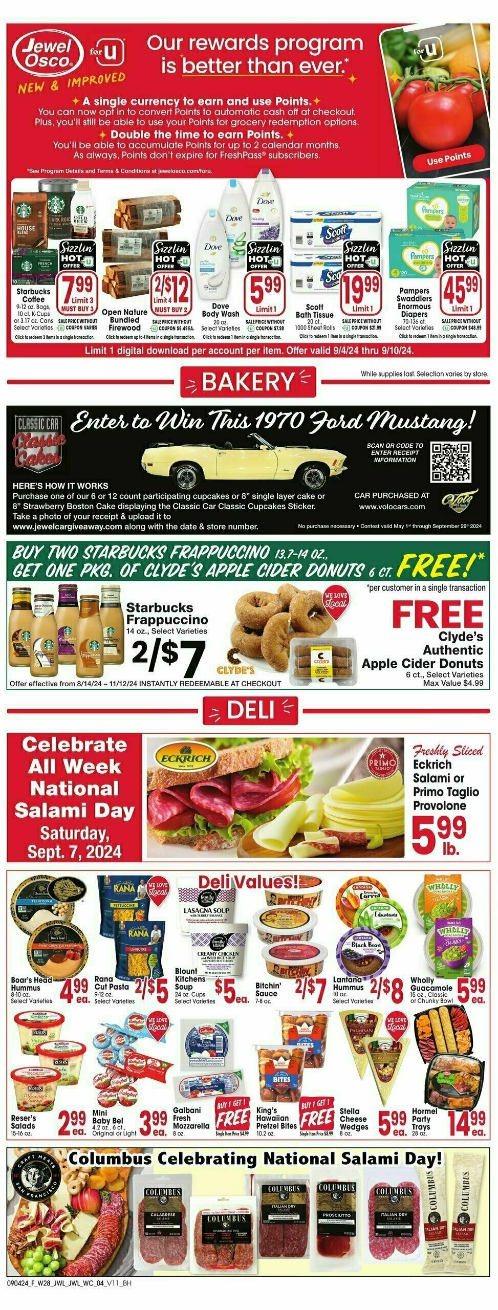 Jewel Osco Weekly Ad from September 4