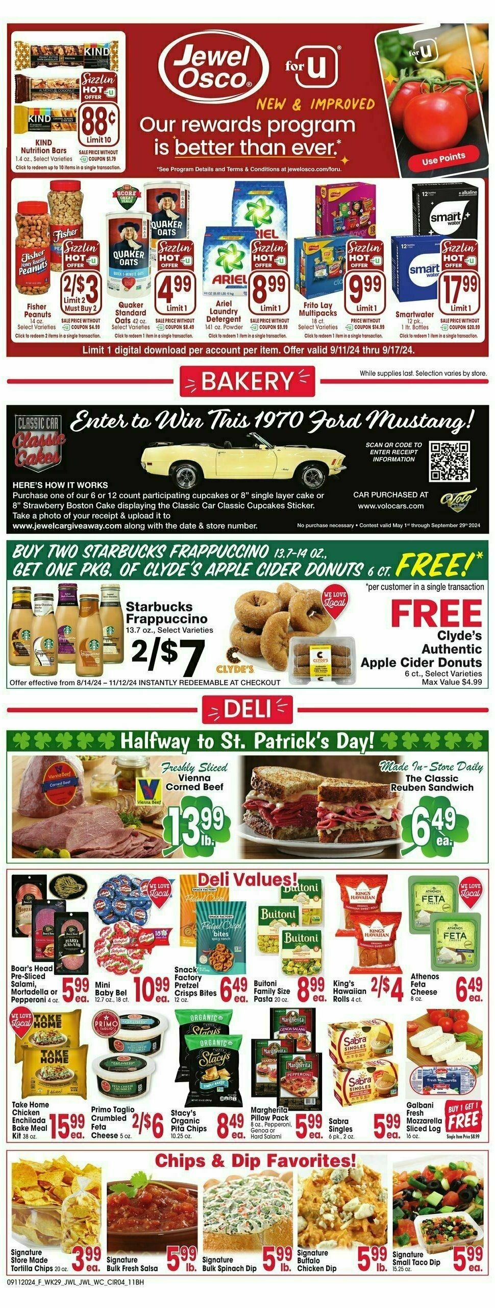 Jewel Osco Weekly Ad from September 11