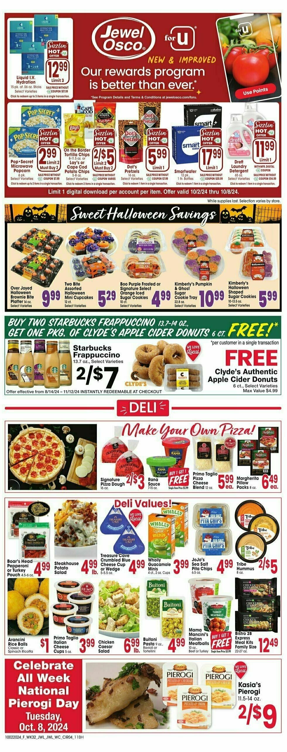 Jewel Osco Weekly Ad from October 2