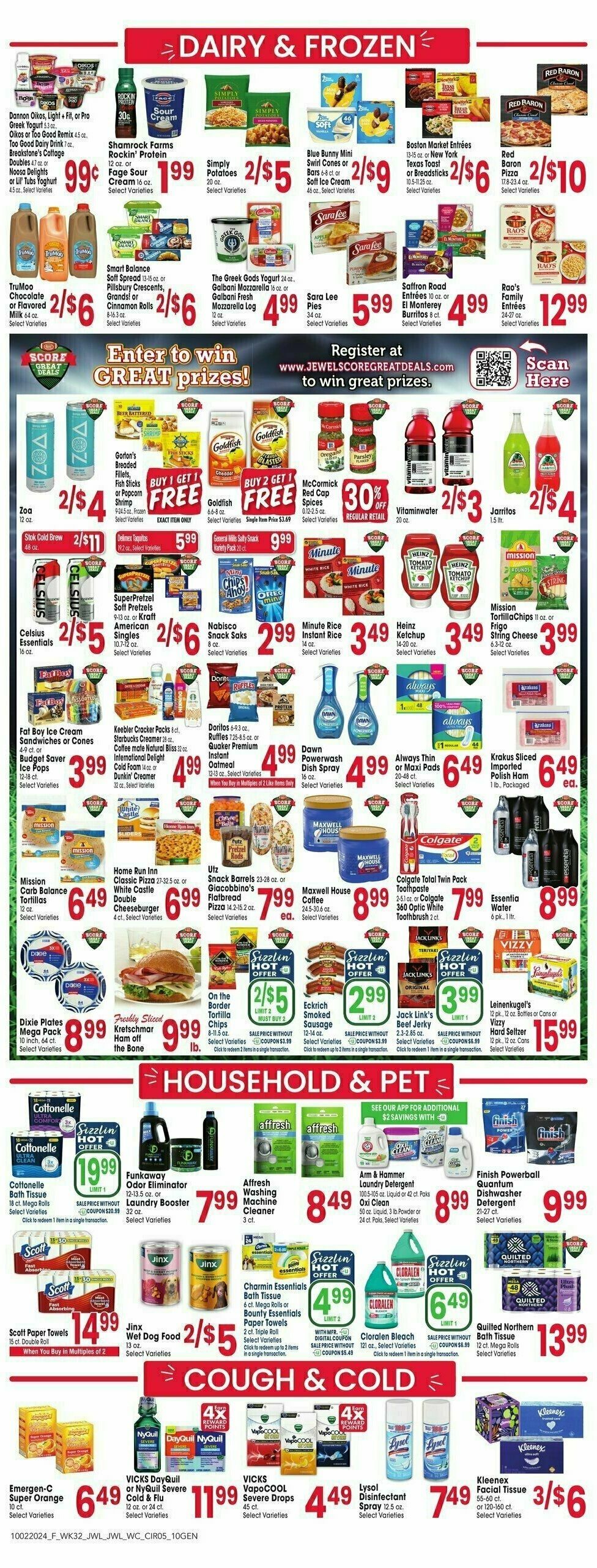 Jewel Osco Weekly Ad from October 2