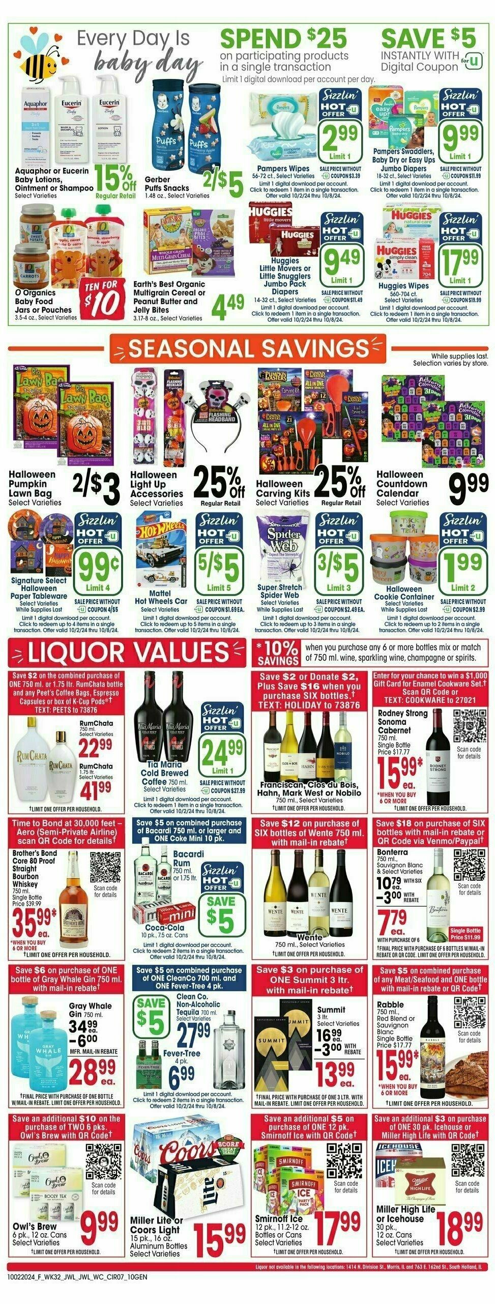 Jewel Osco Weekly Ad from October 2