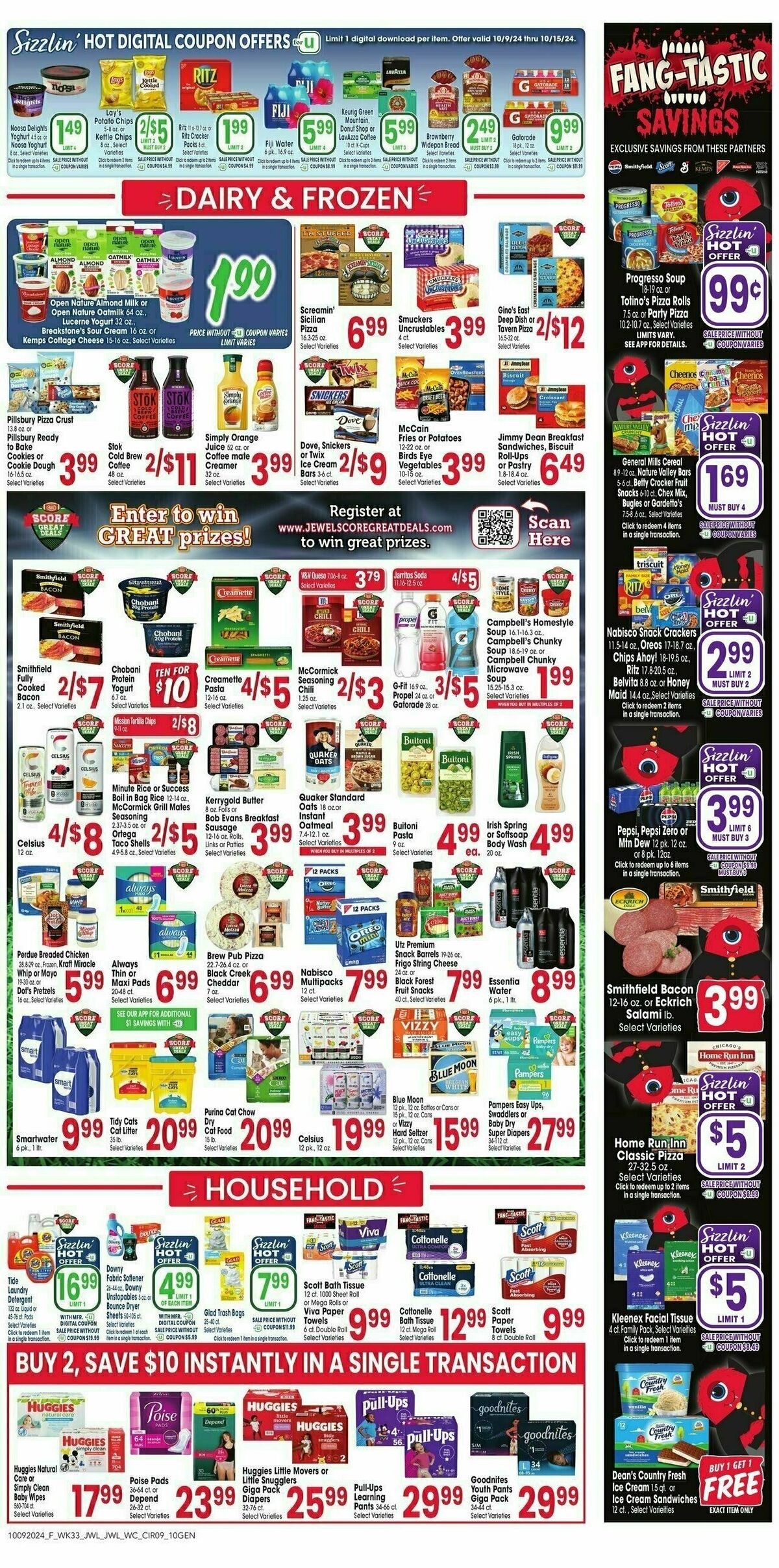 Jewel Osco Weekly Ad from October 9