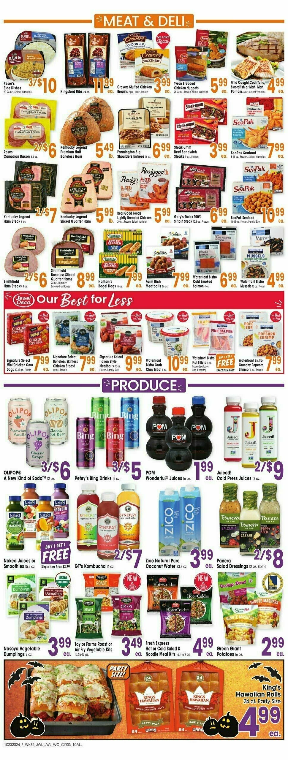 Jewel Osco Weekly Ad from October 23