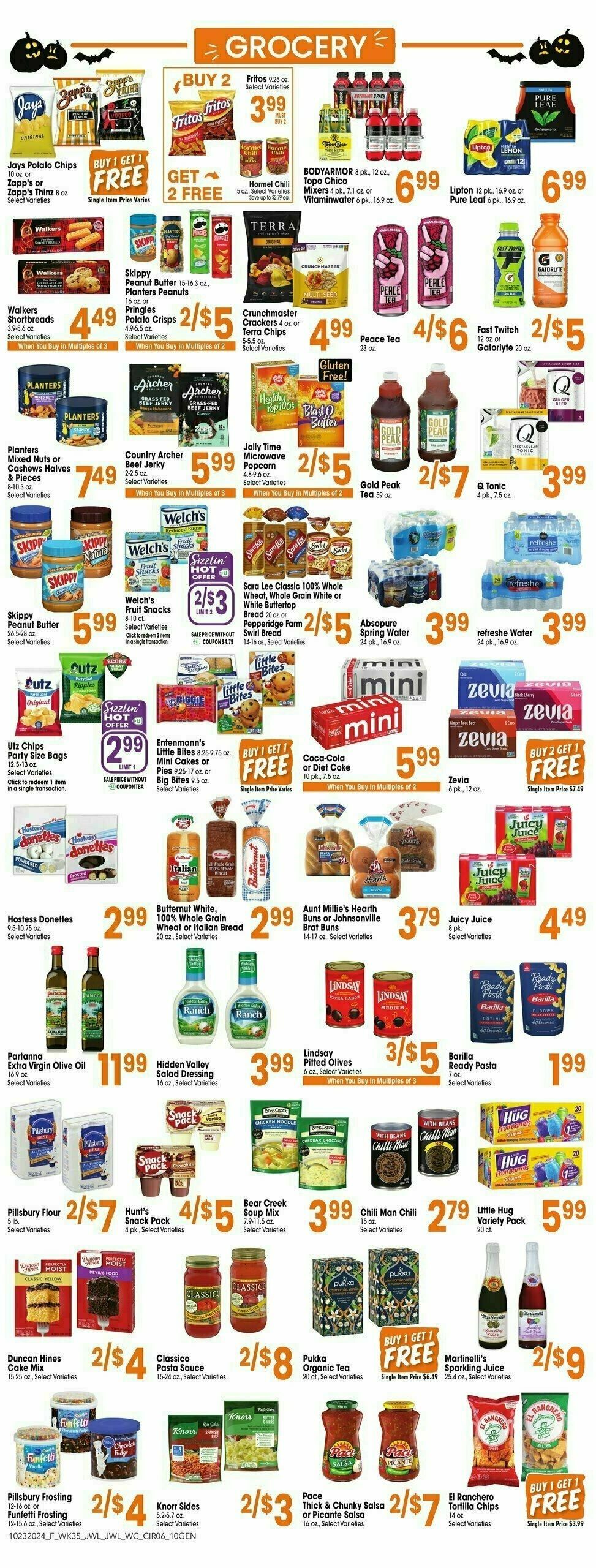 Jewel Osco Weekly Ad from October 23