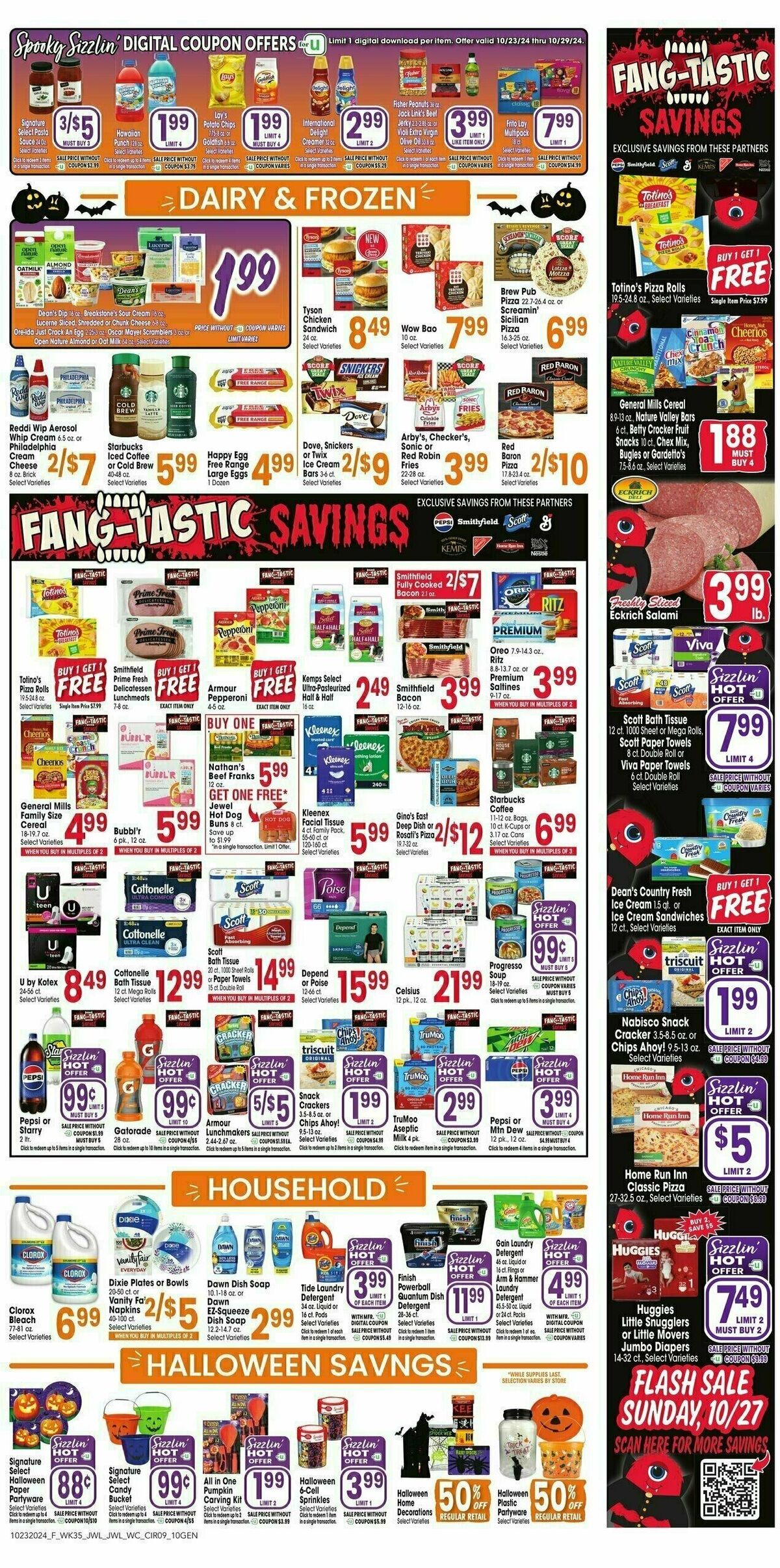 Jewel Osco Weekly Ad from October 23