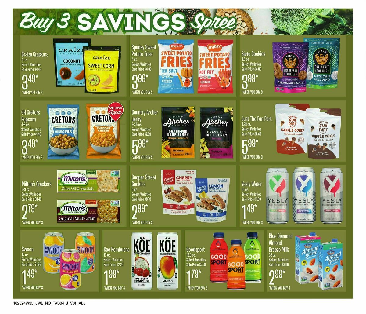 Jewel Osco Weekly Ad from October 23