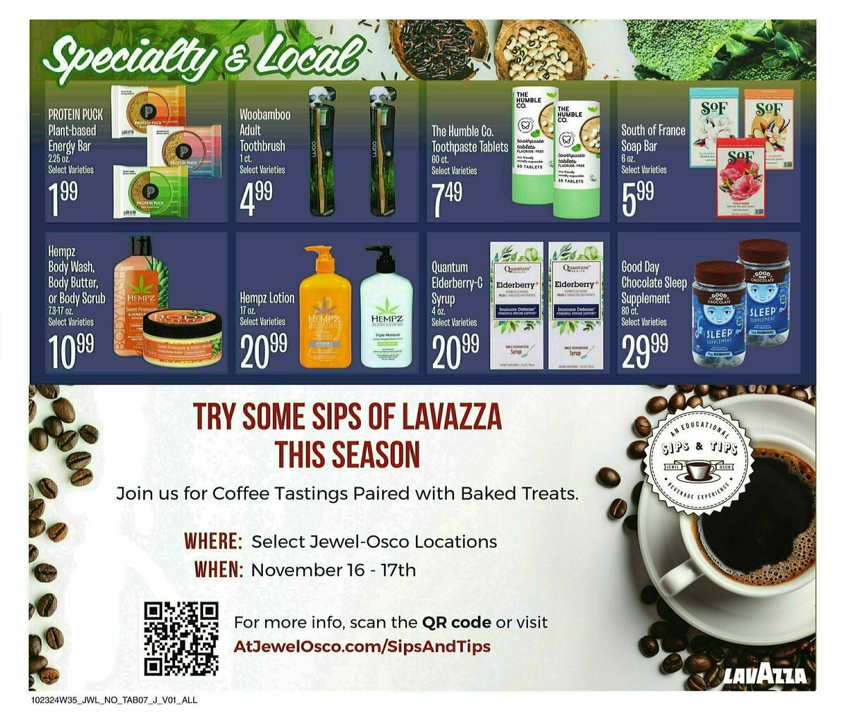 Jewel Osco Weekly Ad from October 23