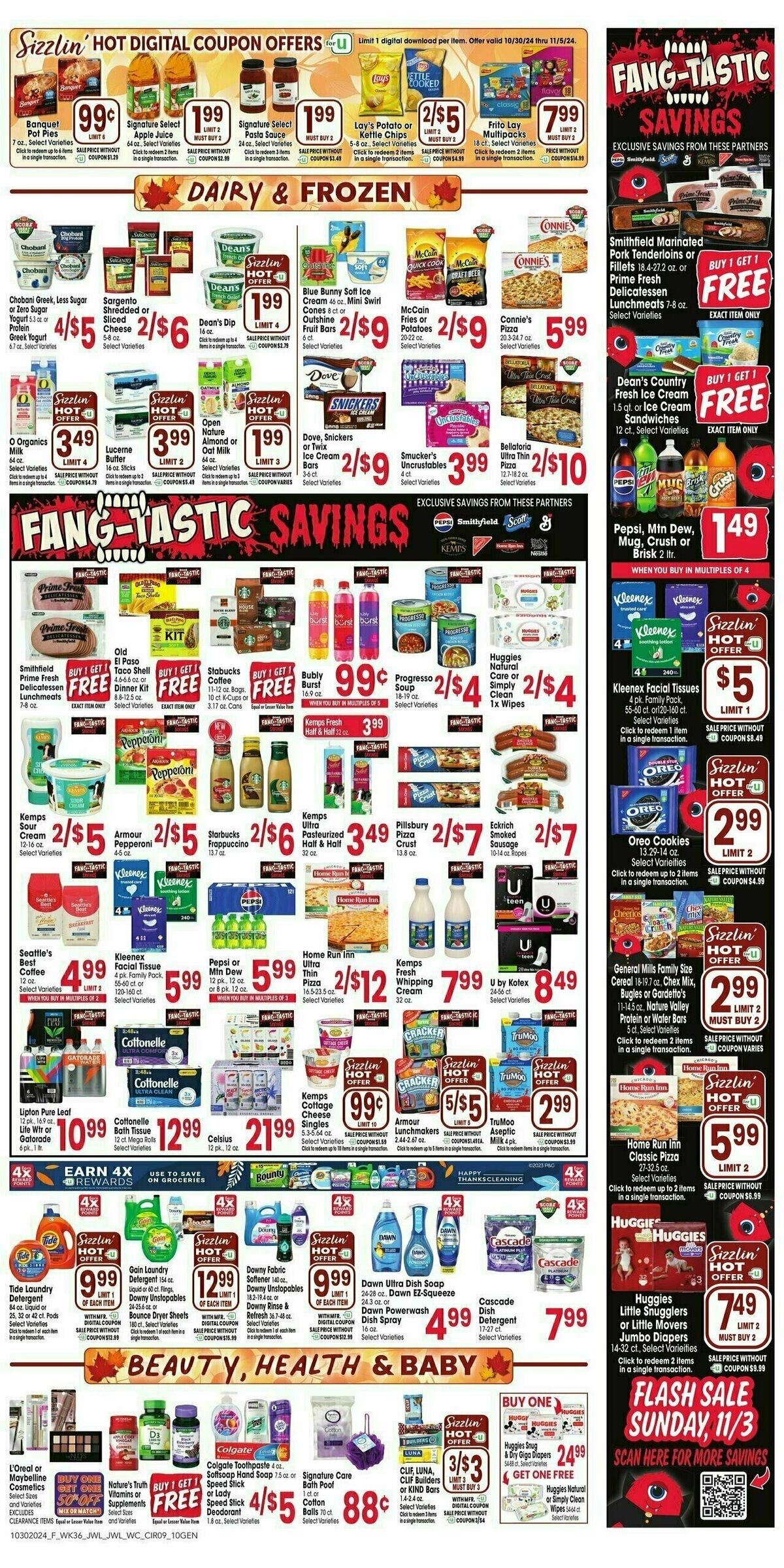 Jewel Osco Weekly Ad from October 30