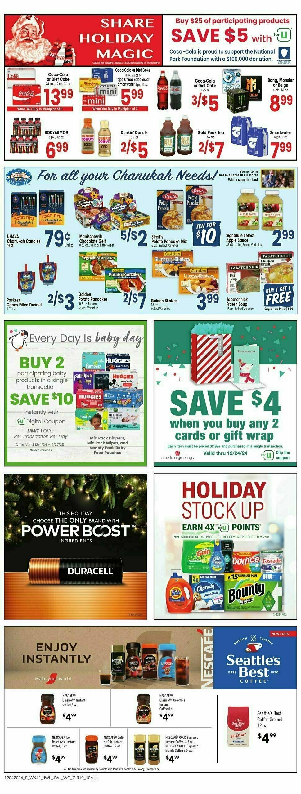 Jewel Osco Weekly Ad from December 4