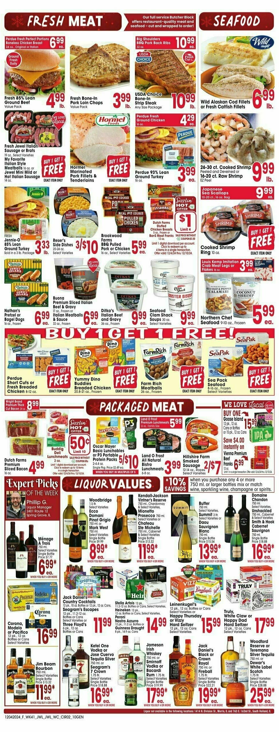 Jewel Osco Weekly Ad from December 4