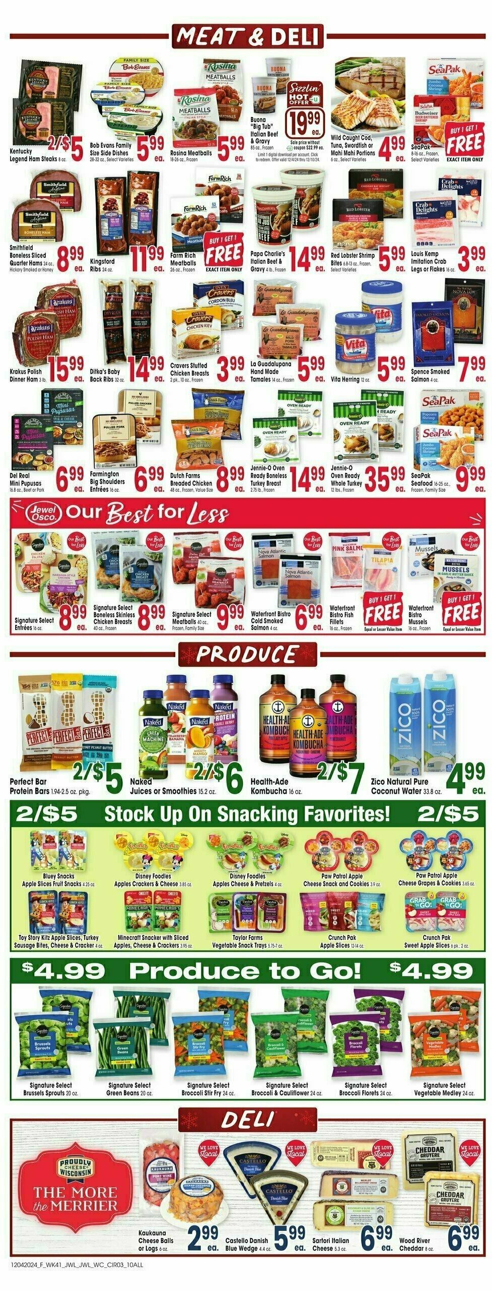 Jewel Osco Weekly Ad from December 4