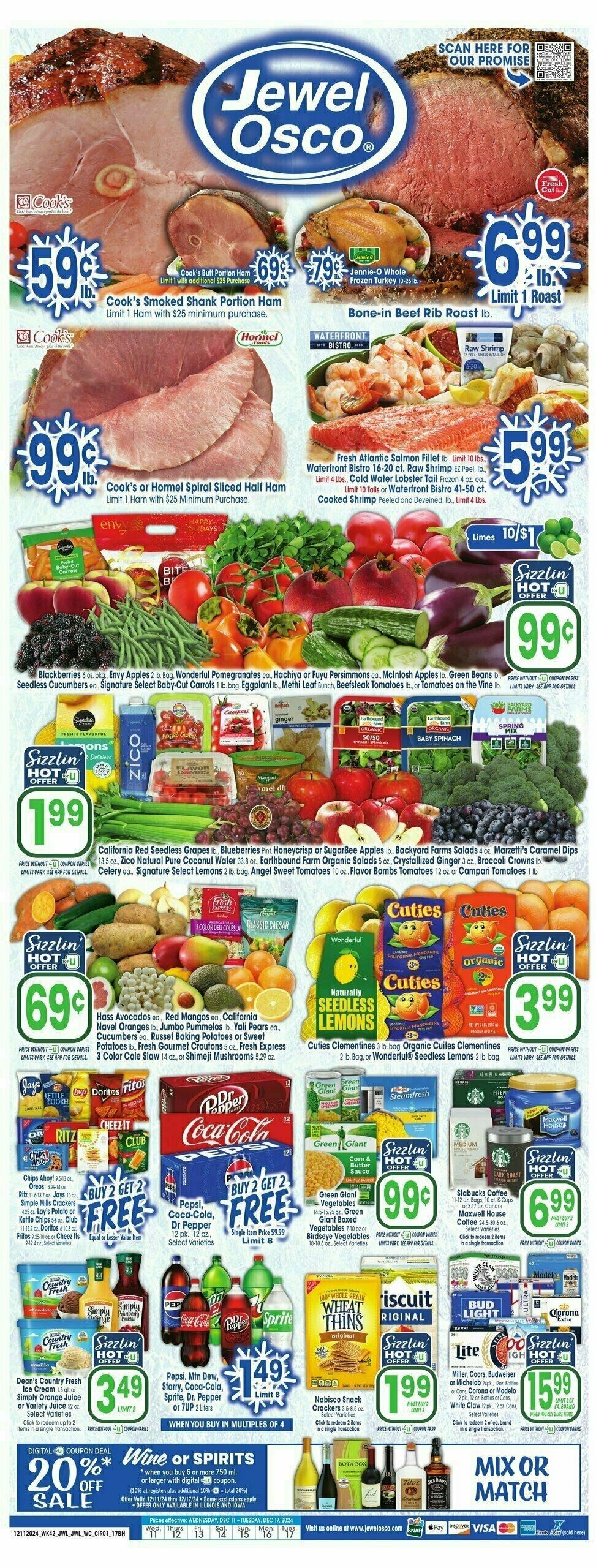 Jewel Osco Weekly Ad from December 11