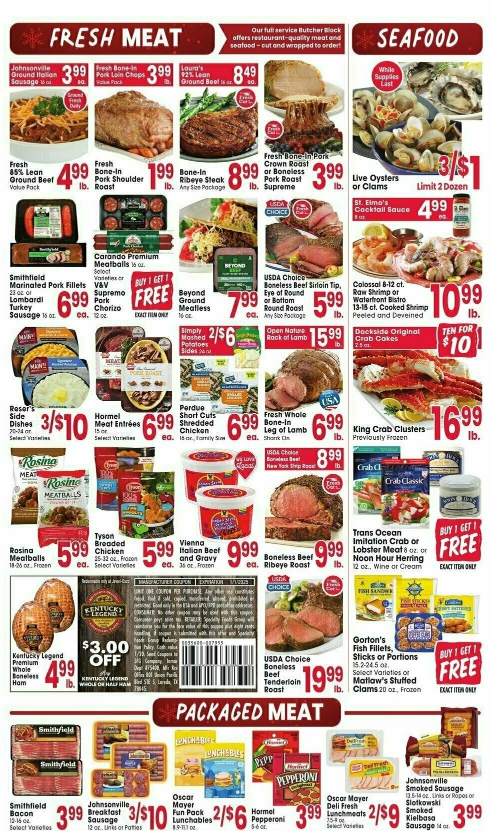 Jewel Osco Weekly Ad from December 11