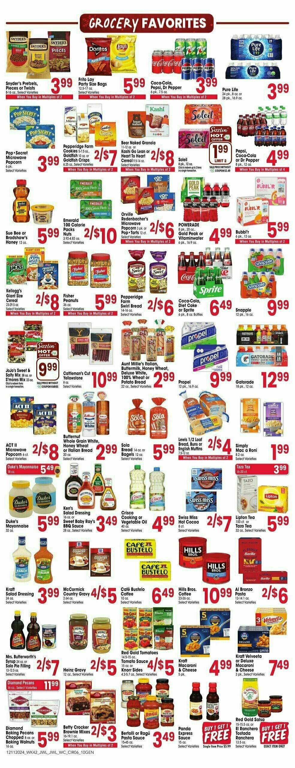 Jewel Osco Weekly Ad from December 11