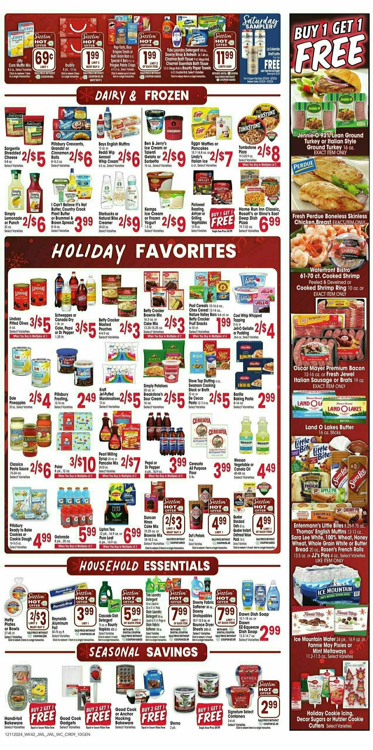 Jewel Osco Weekly Ad from December 11