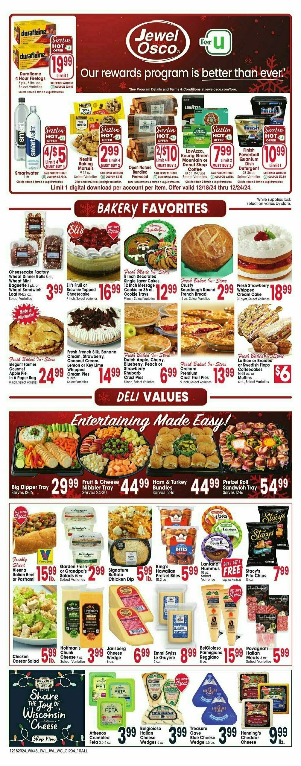 Jewel Osco Weekly Ad from December 18