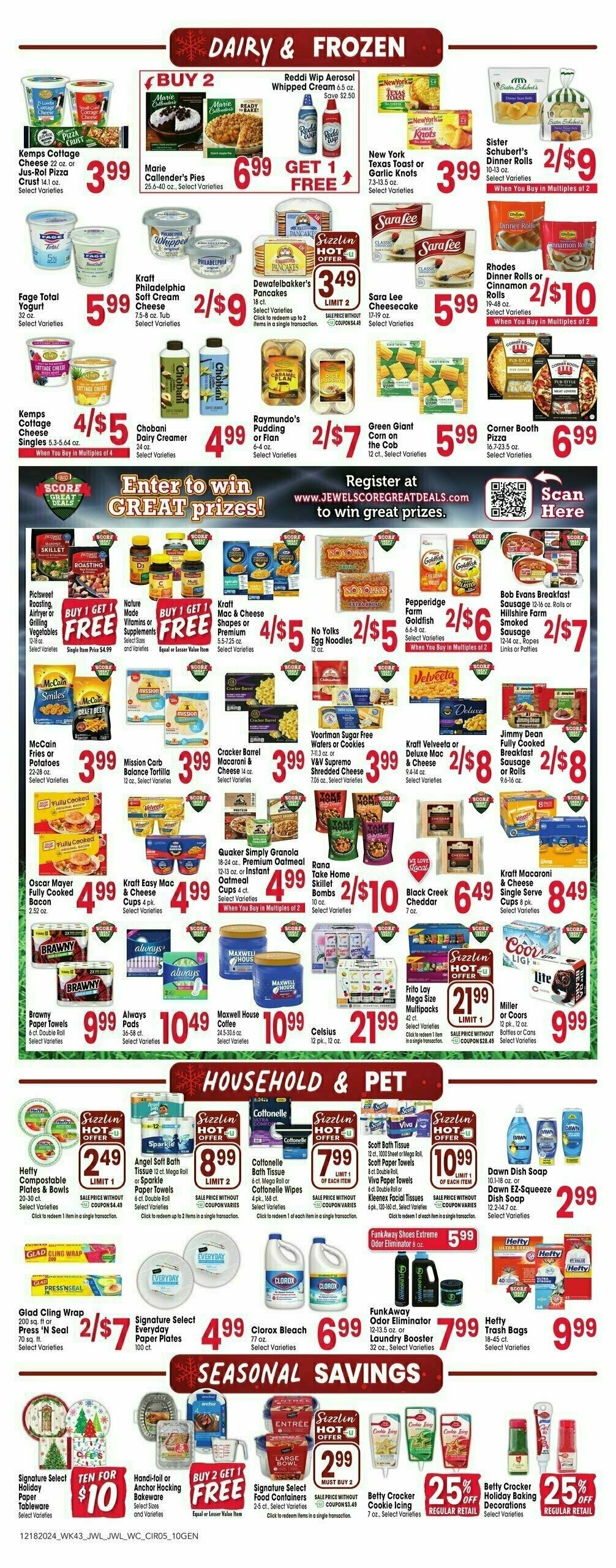 Jewel Osco Weekly Ad from December 18