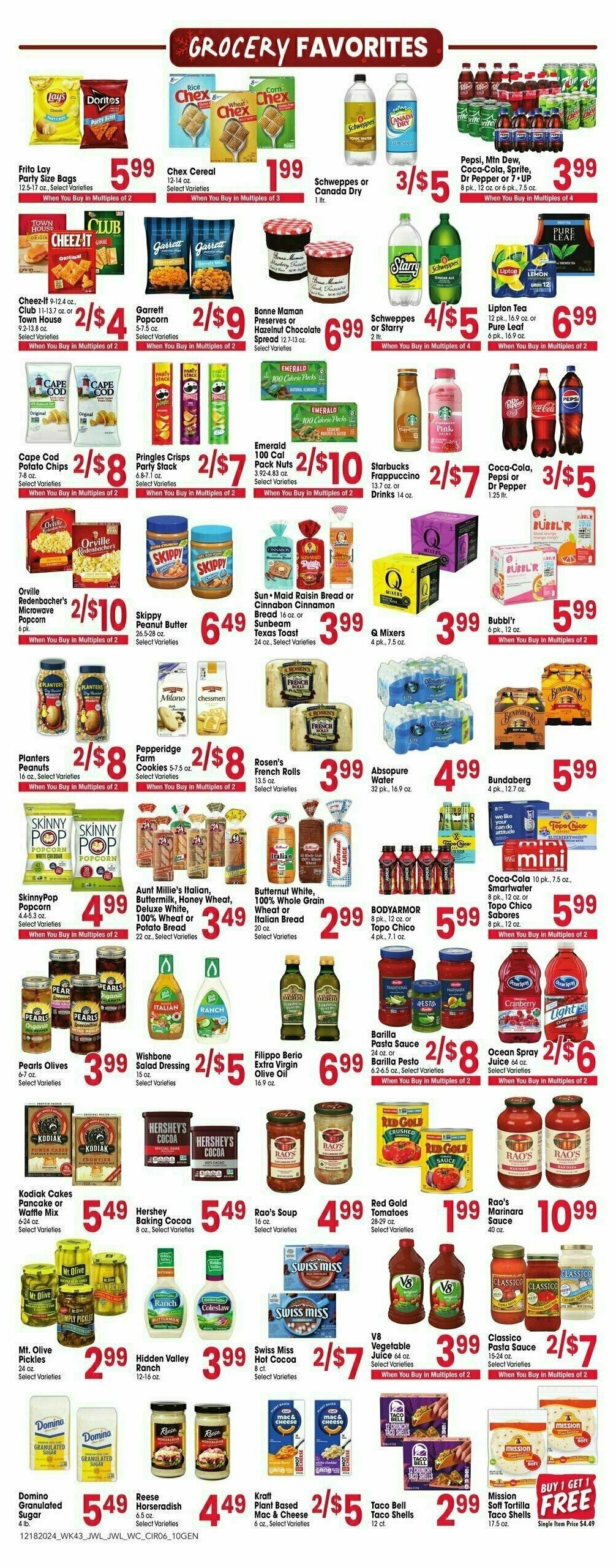 Jewel Osco Weekly Ad from December 18