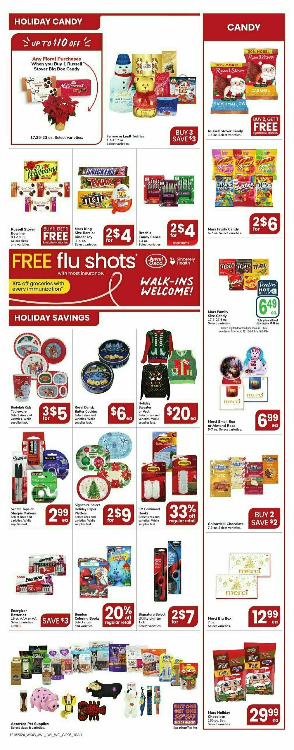 Jewel Osco Weekly Ad from December 18