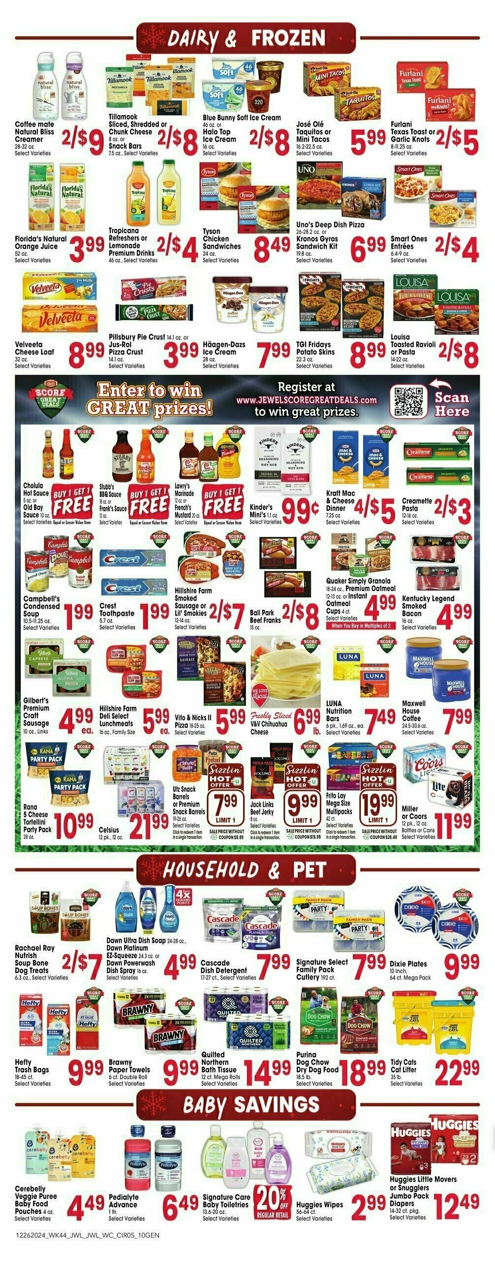 Jewel Osco Weekly Ad from December 26