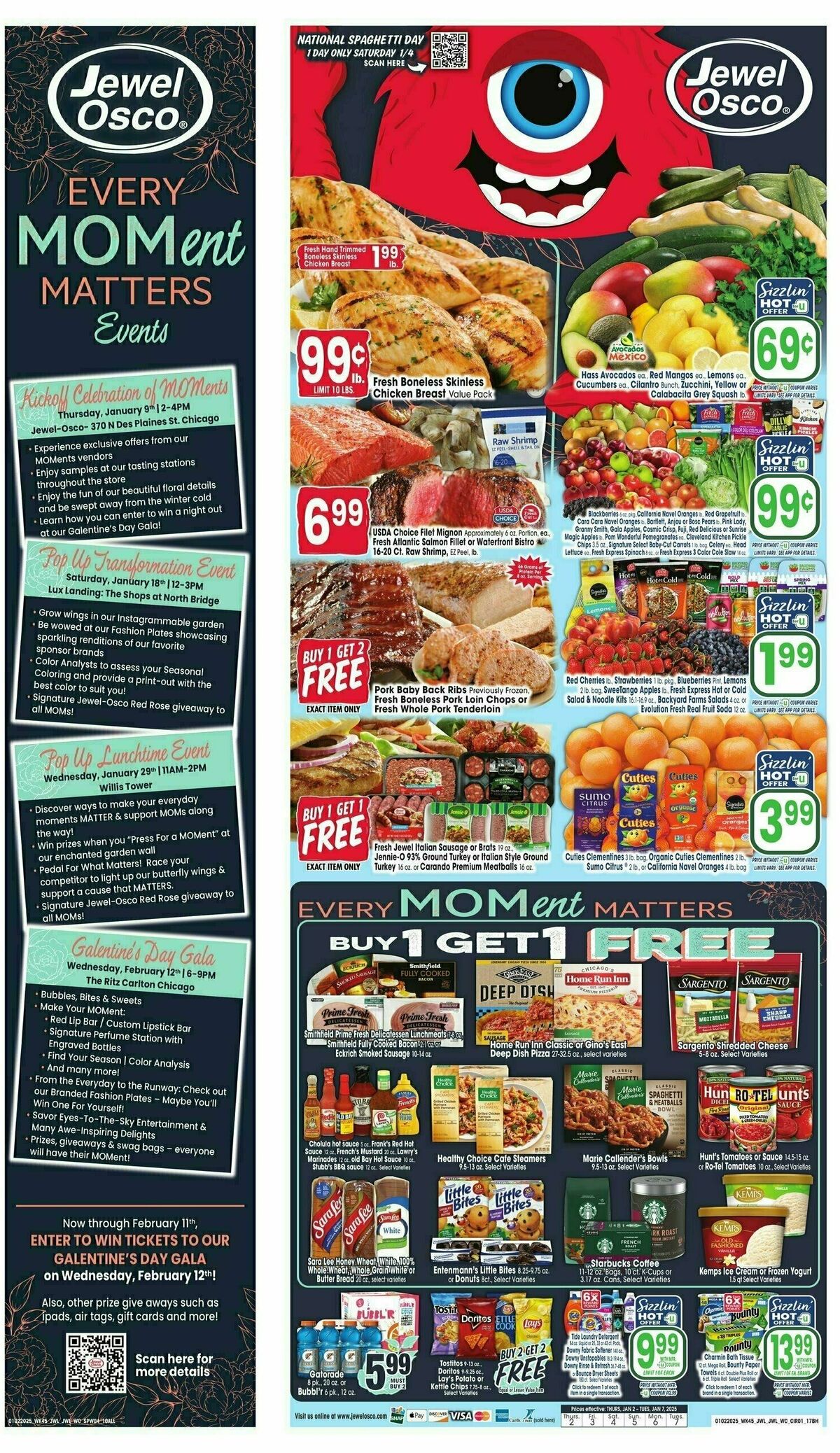 Jewel Osco Weekly Ad from January 1