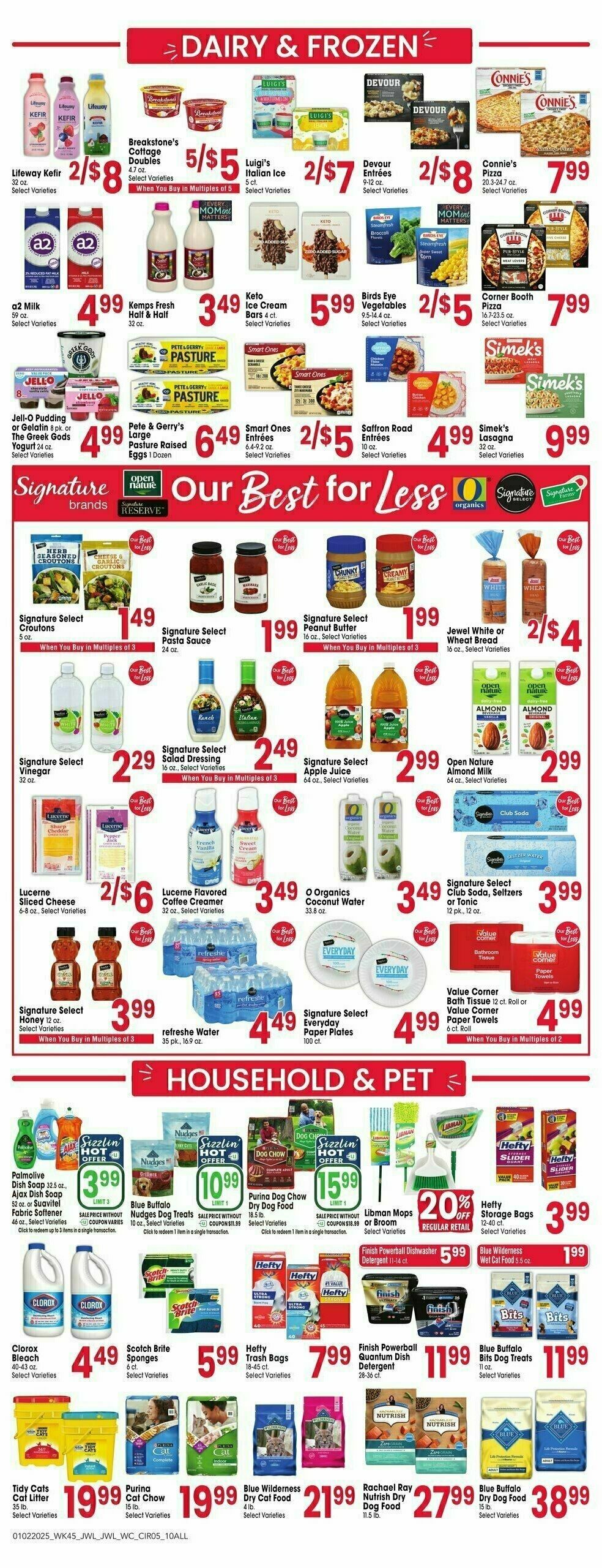 Jewel Osco Weekly Ad from January 1