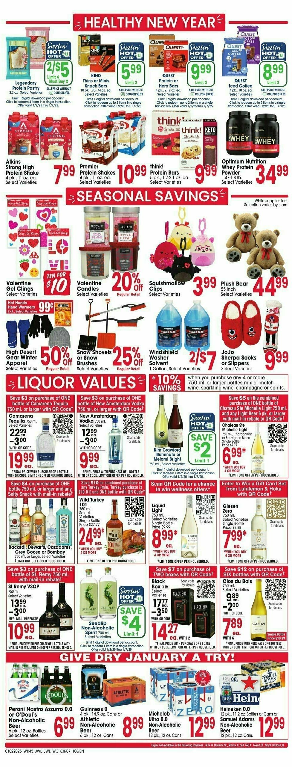 Jewel Osco Weekly Ad from January 1