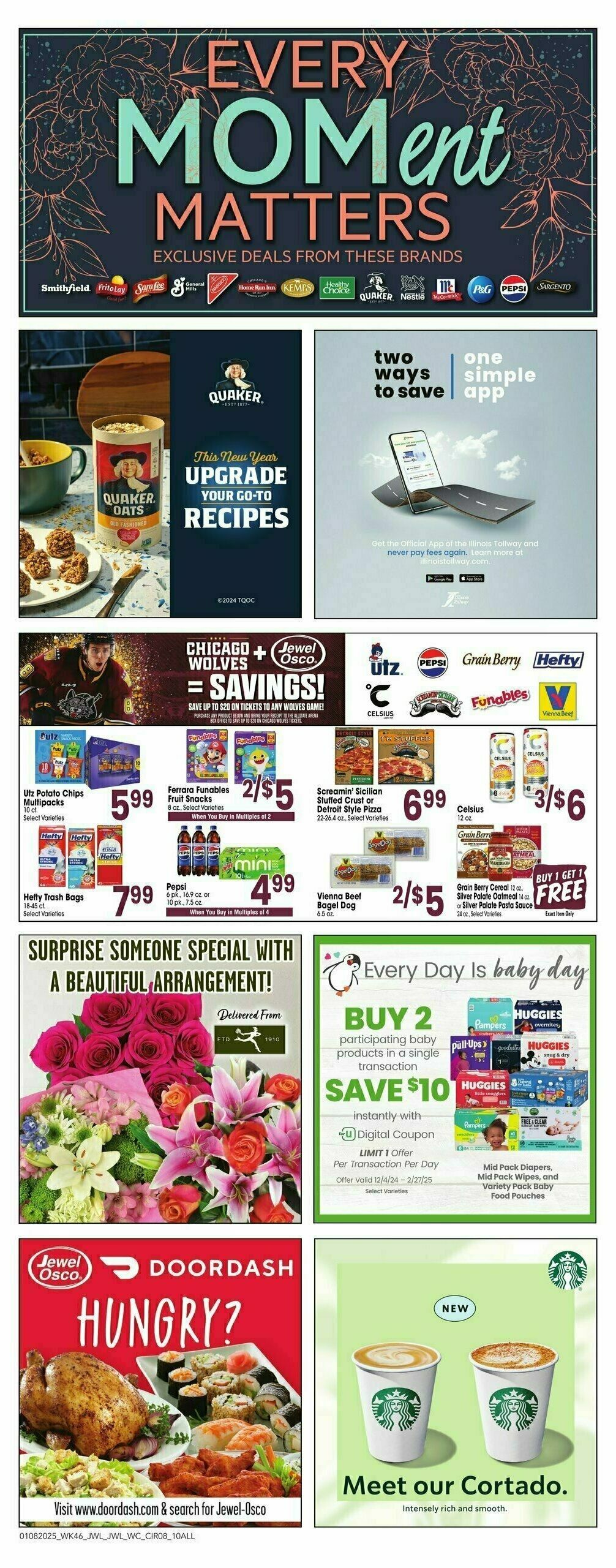 Jewel Osco Weekly Ad from January 8