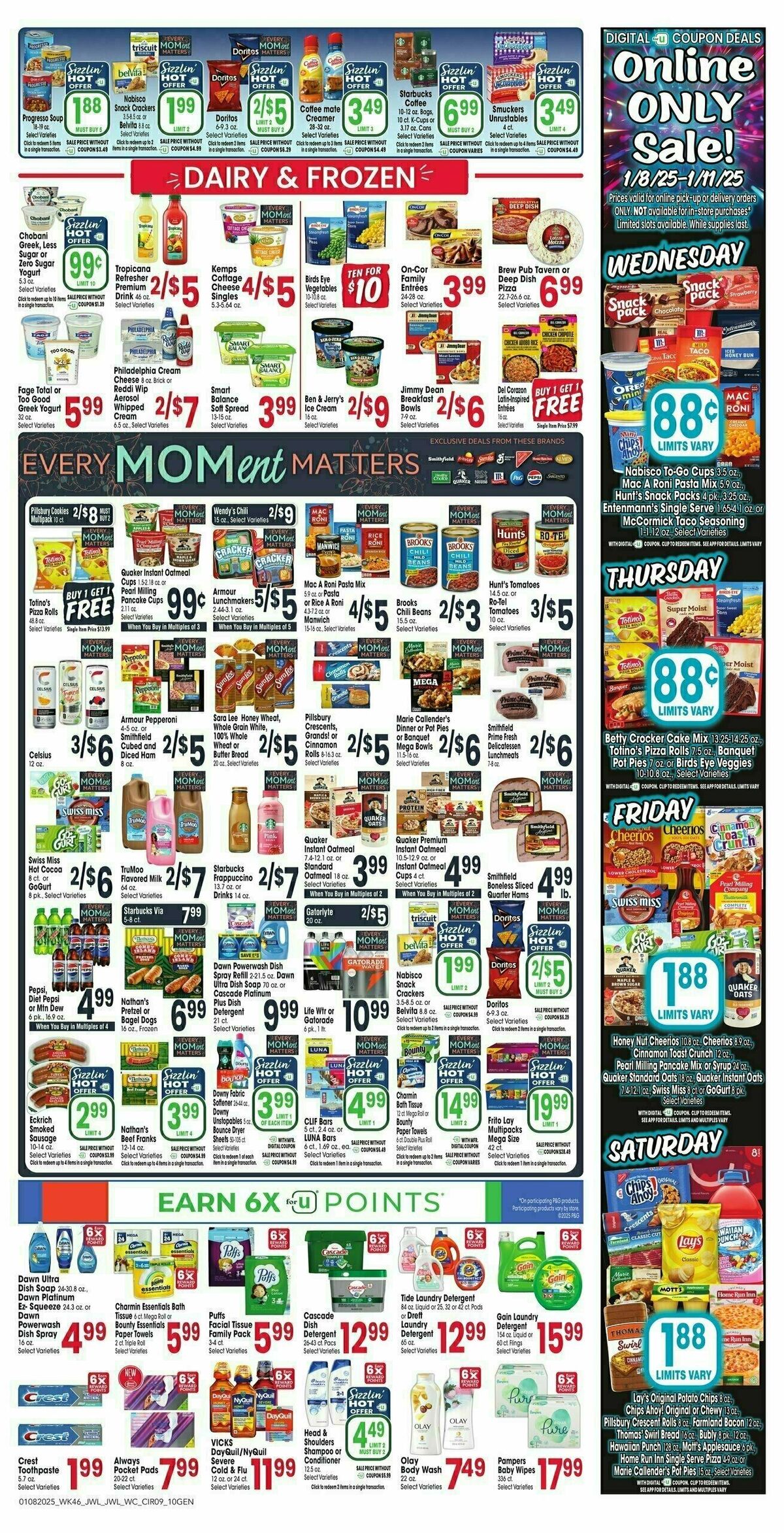 Jewel Osco Weekly Ad from January 8