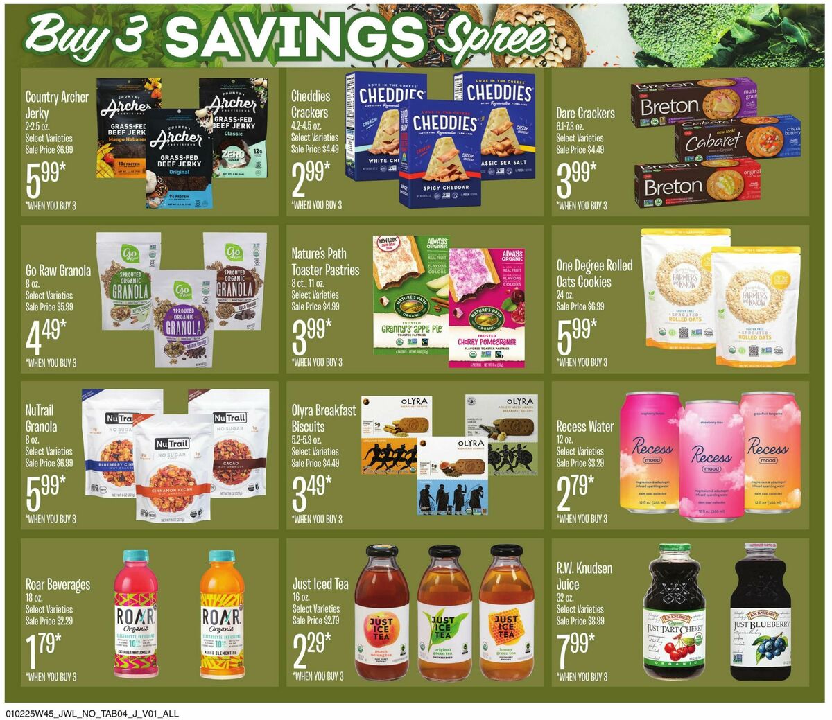 Jewel Osco Specialty Publication Weekly Ad from January 2