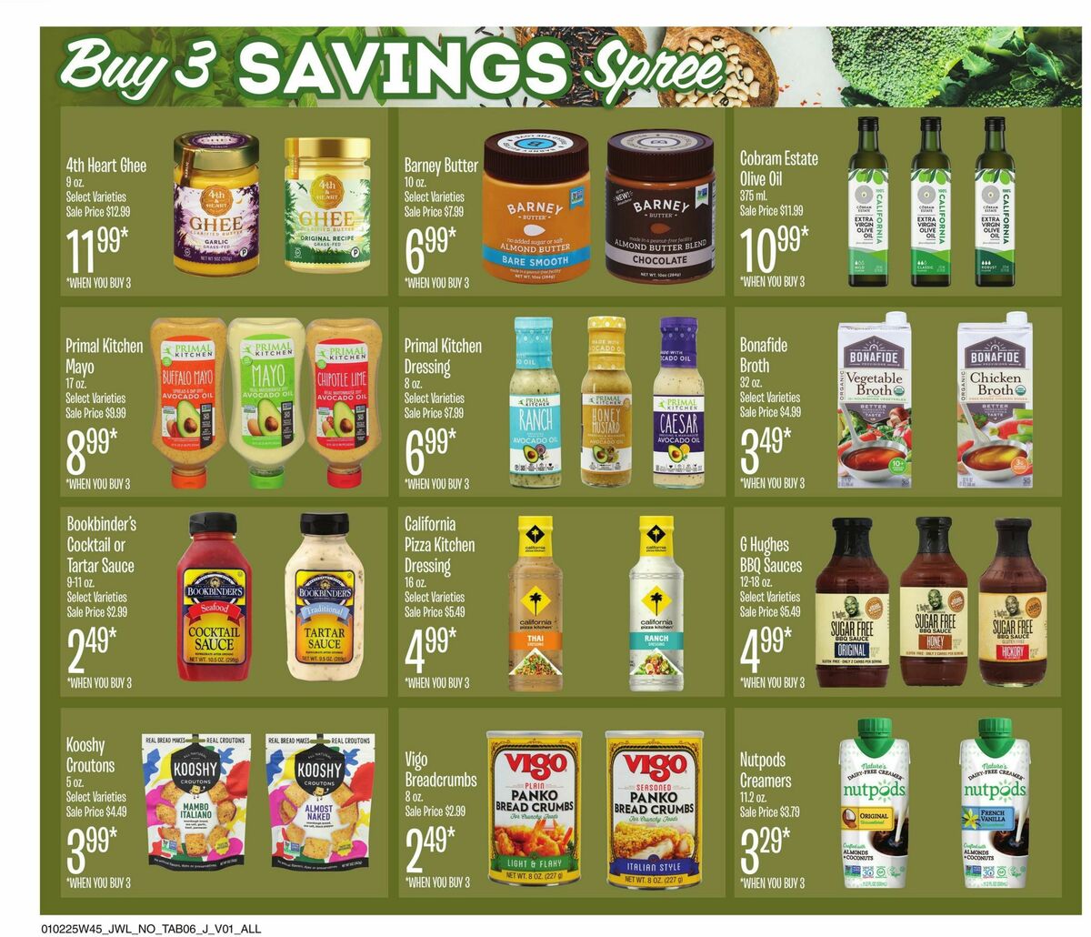 Jewel Osco Specialty Publication Weekly Ad from January 2