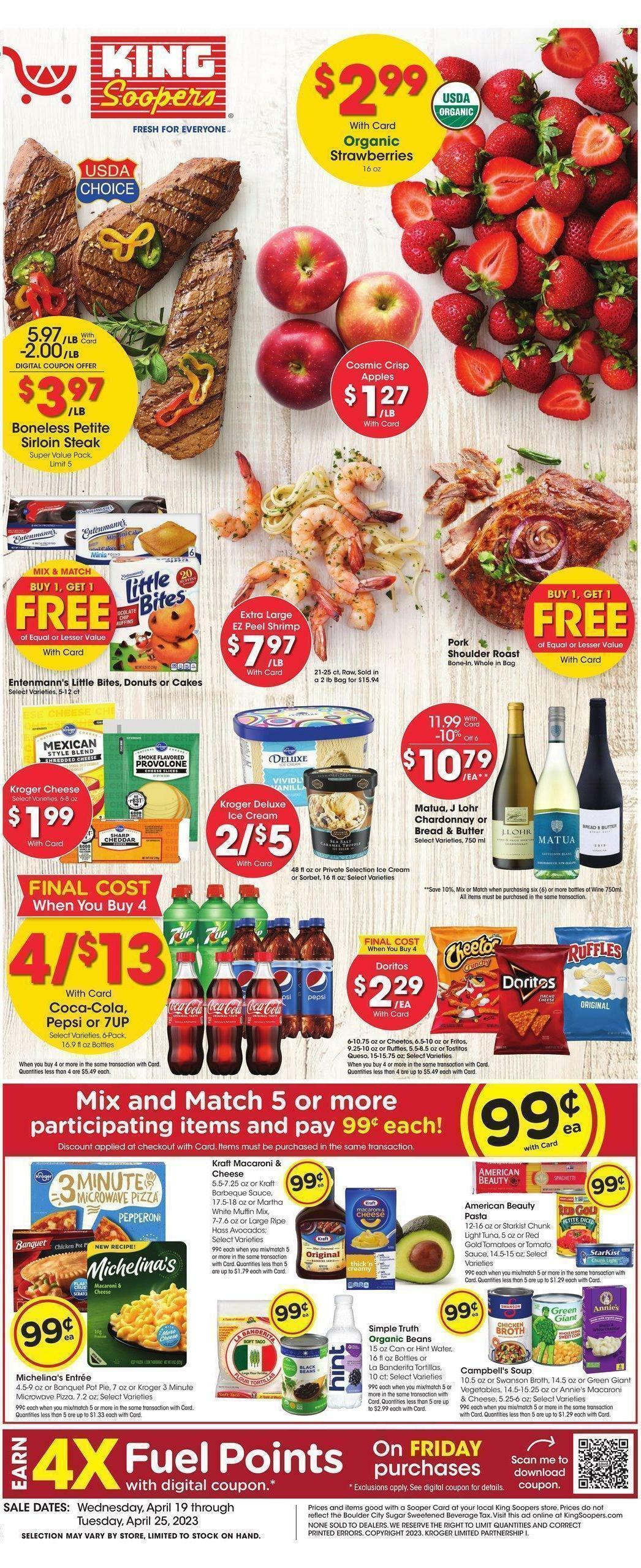 King Soopers Weekly Ad from April 19