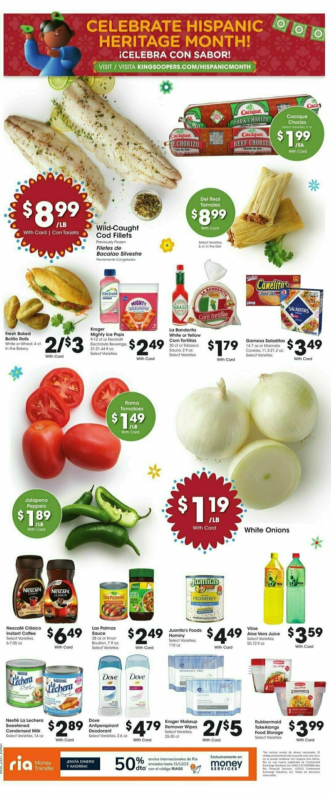 King Soopers Weekly Ad from October 11