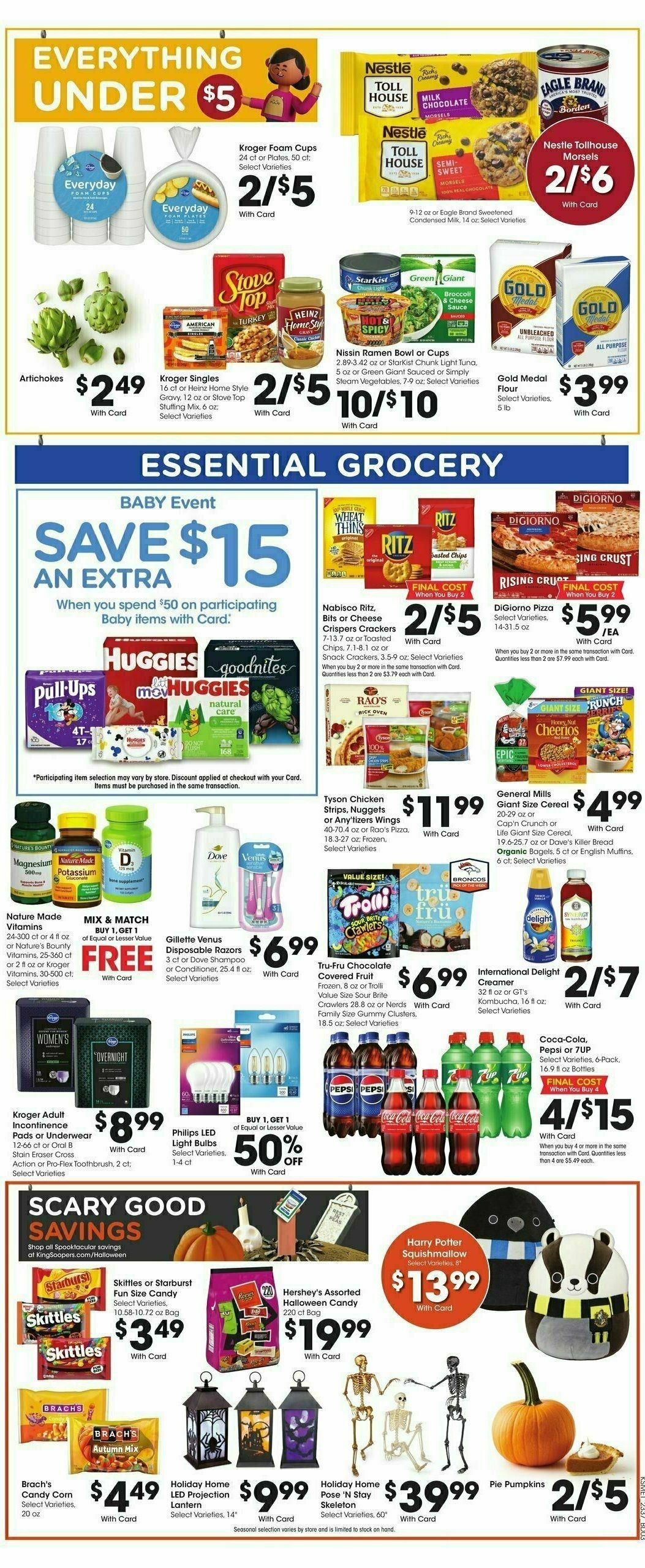 King Soopers Weekly Ad from October 11