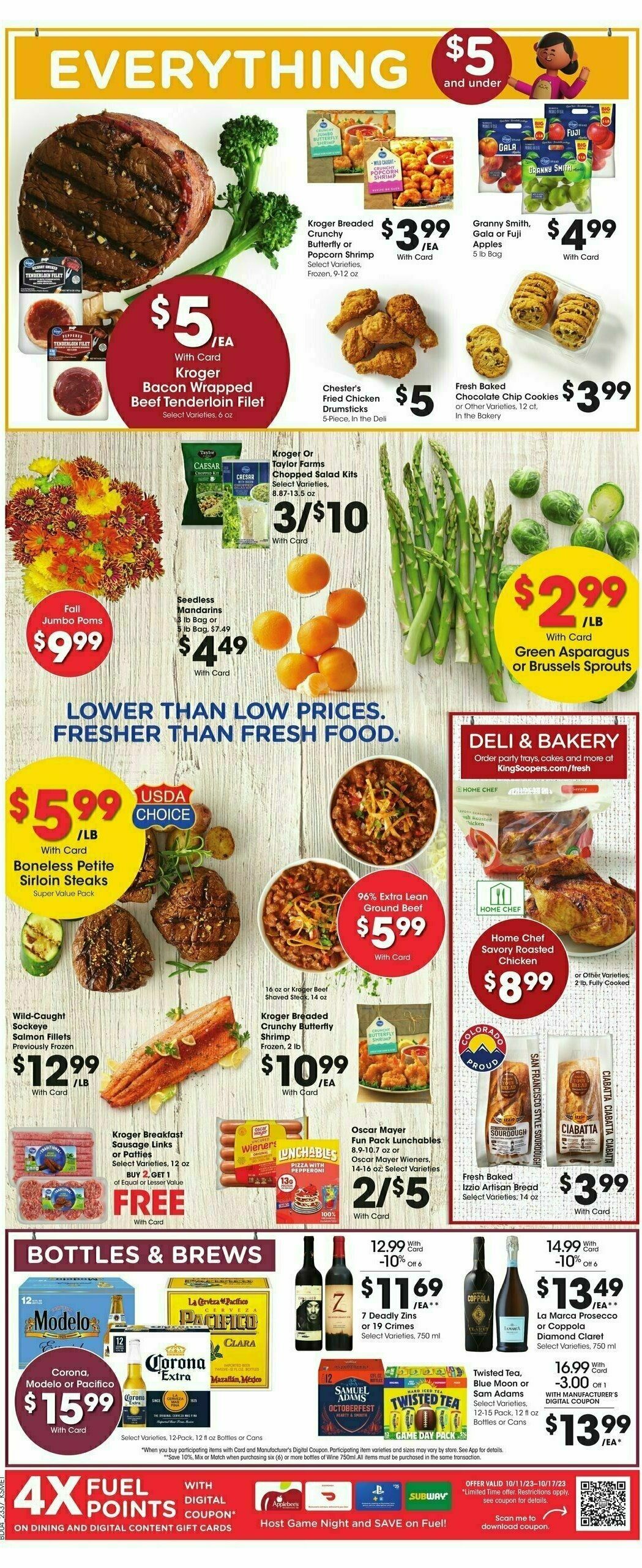 King Soopers Weekly Ad from October 11