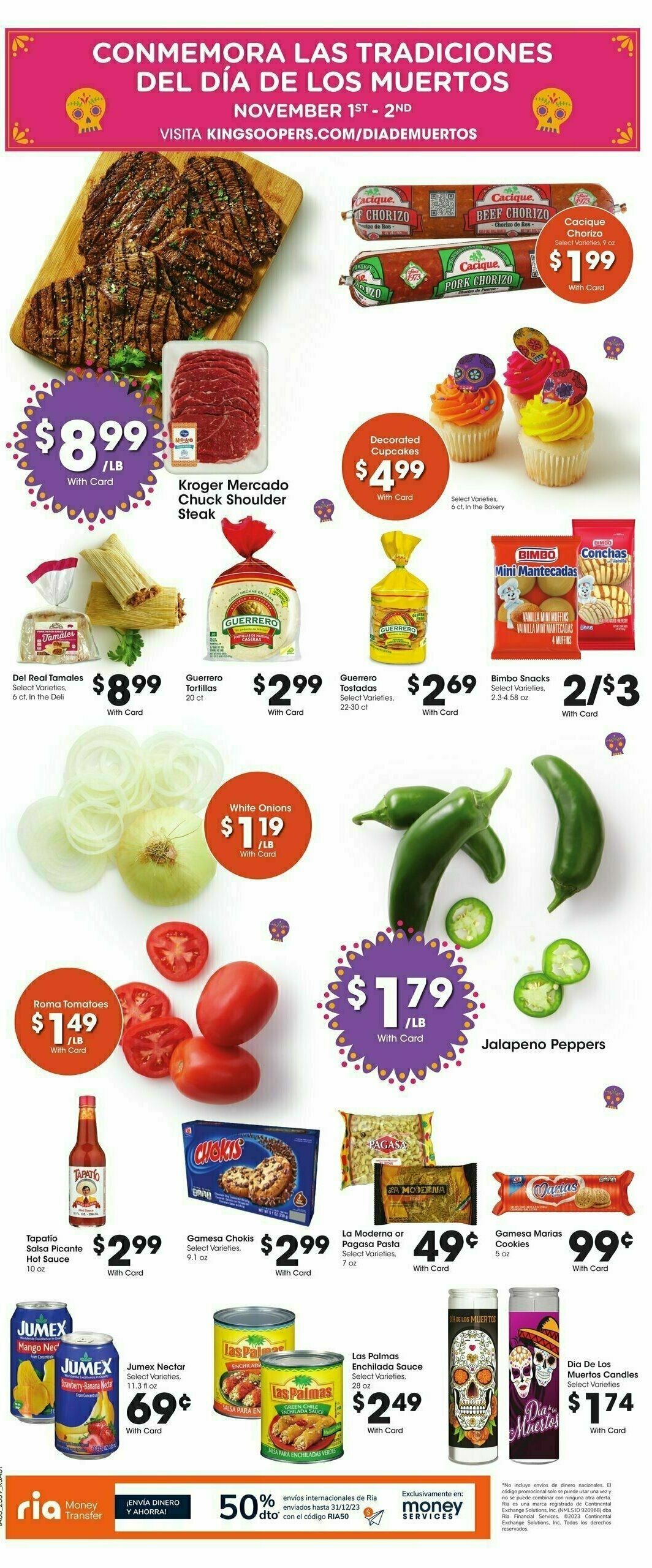 King Soopers Weekly Ad from October 25