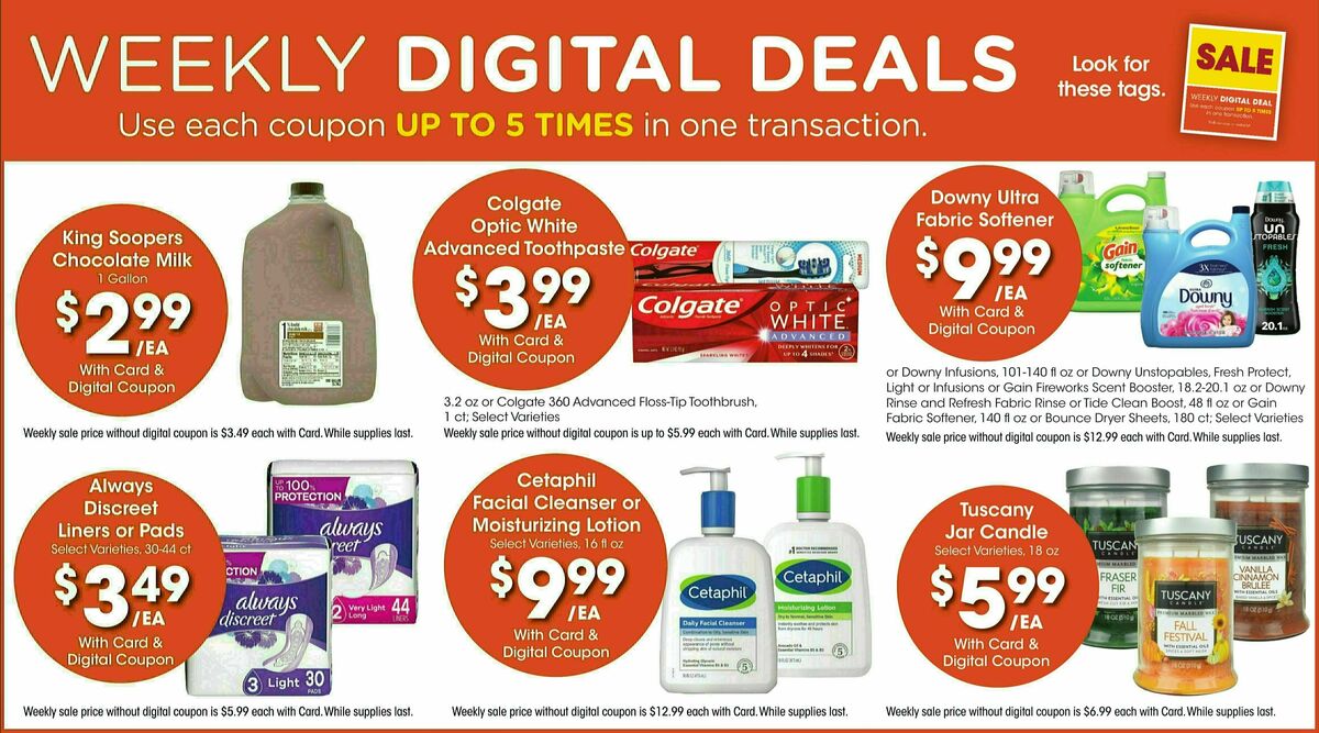 King Soopers Weekly Ad from October 25