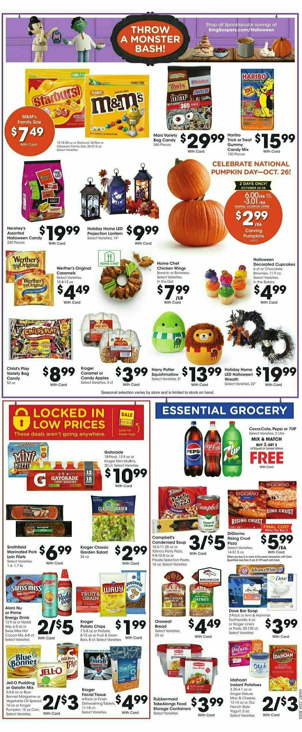 King Soopers Weekly Ad from October 25