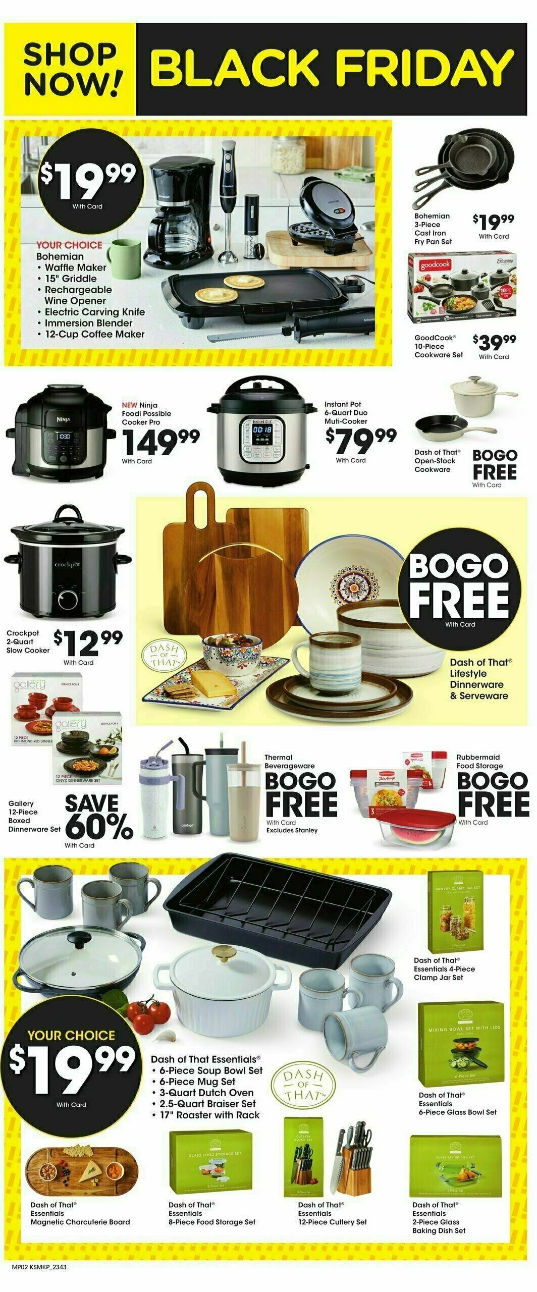 King Soopers Preview Black Friday 5-Day Sale Weekly Ad from November 24