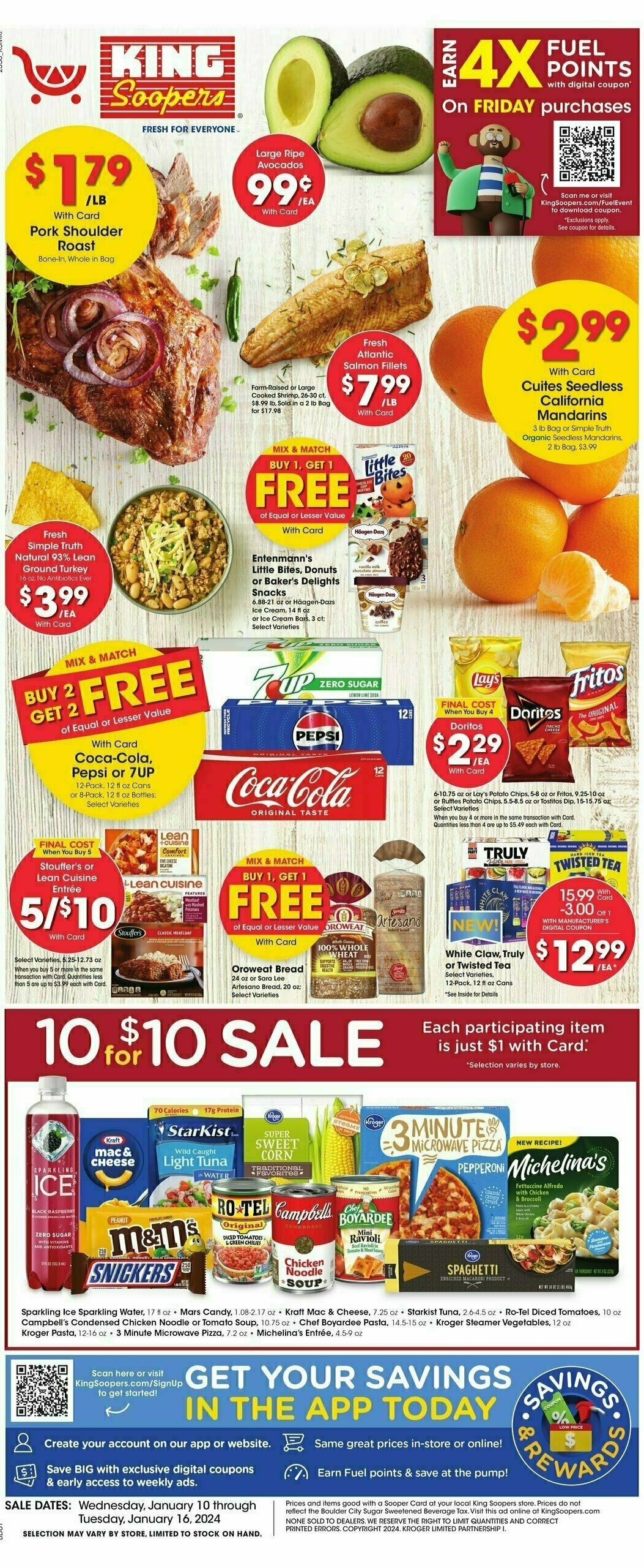 King Soopers Weekly Ad from January 10