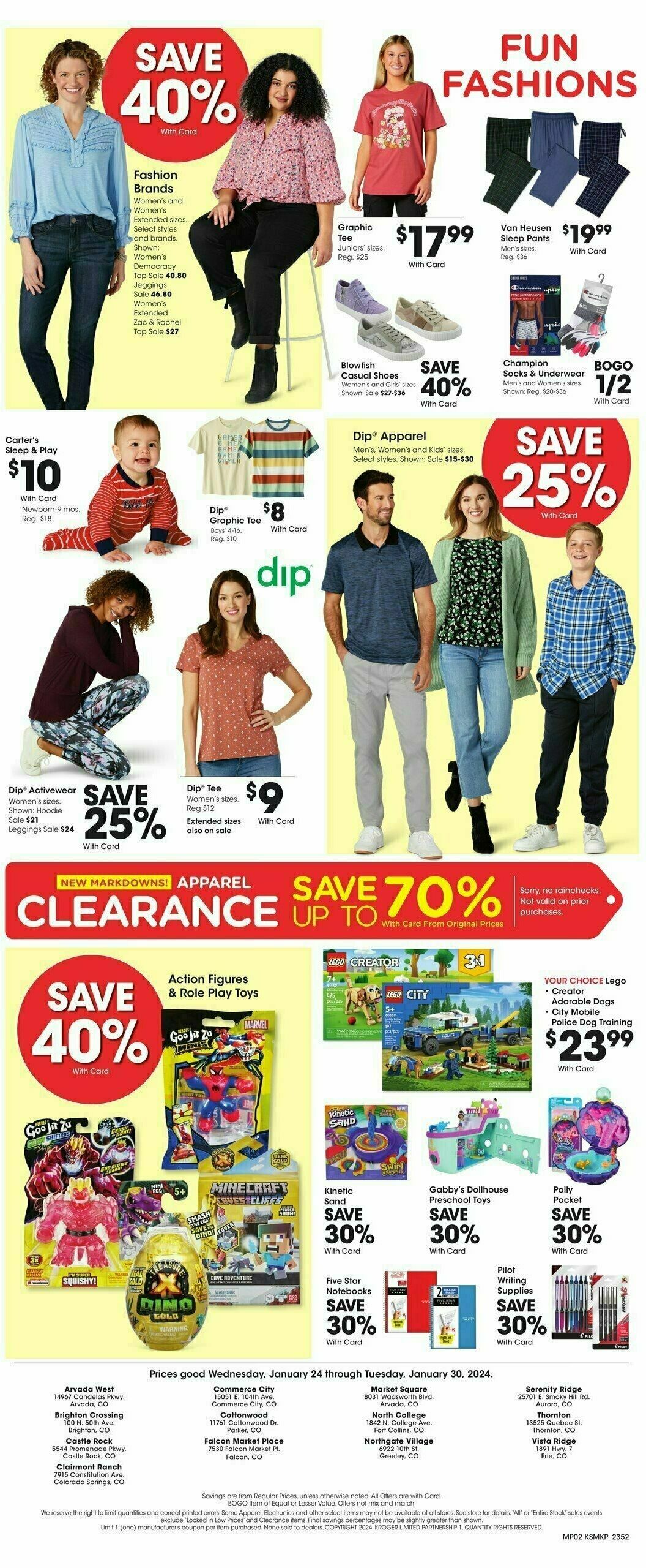 King Soopers Weekly Ad from January 24