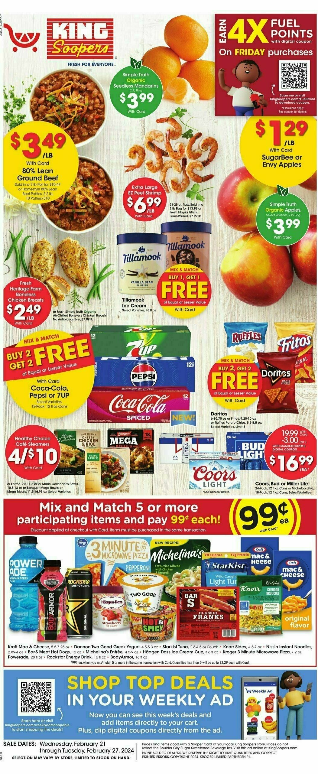 King Soopers Weekly Ad from February 21