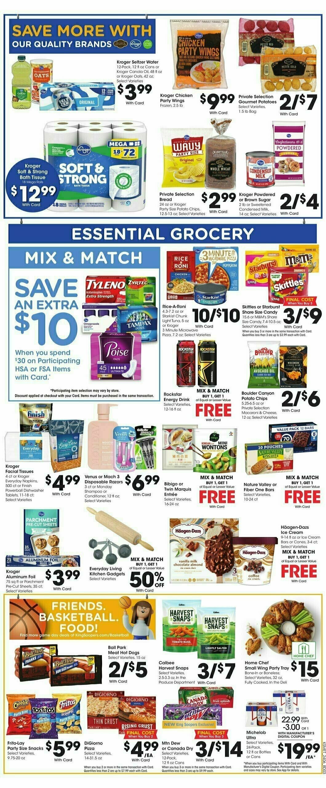 King Soopers Weekly Ad from March 13